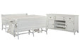 Heron Cove - Extendable Trestle Dining Table Set Magnussen Furniture