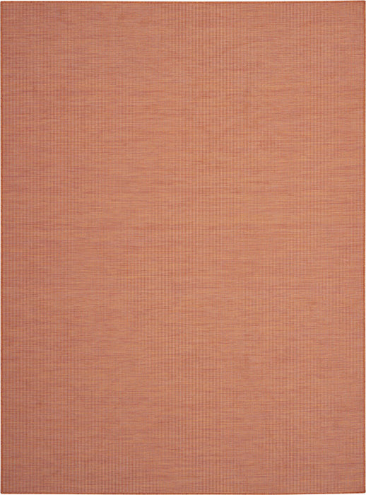 6' X 9' Power Loom Area Rug - Rust