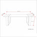 Nessa - Bench - Natural Simpli-Home
