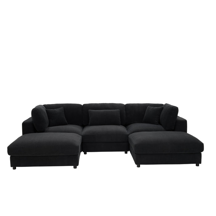 Modular Sectional & Custom Configuration, Toss Pillows Home Essentials