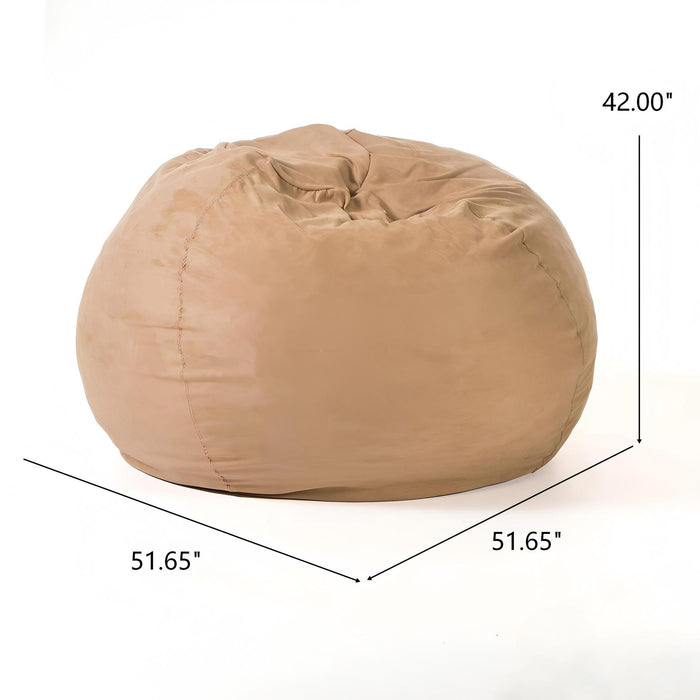 Comfortable High Density Shredded Foam Bean Bag Chair With Removable Cover Daily Nest