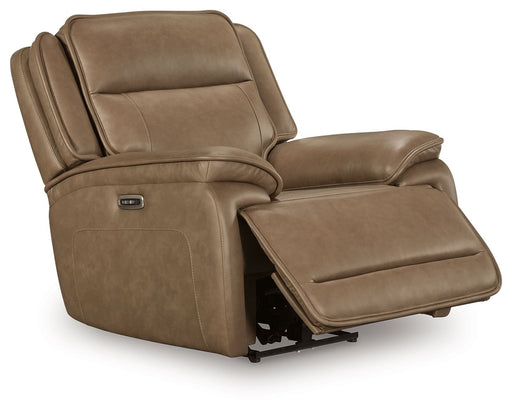 Glencroft - Power Recliner / Adjustable Headrest - Sahara Signature Design by Ashley®
