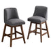 Upholstered Swivel Bar Stool Home Essentials