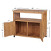 Patio Bar Table Set With Storage Home Essentials