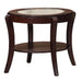 Table With Tempered Glass Shelf Home Essentials