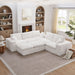Sectional Sofa With Moveable Ottoman Home Essentials
