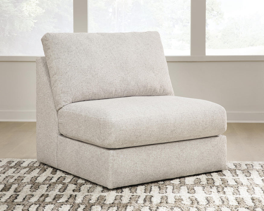 Kestrie - Armless Chair - Feathered Signature Design by Ashley®