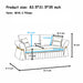 3 Seater Sofa & Pocket Coils And Foam Cushion Home Essentials