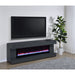 TV Stand Fireplace Console With Bluetooth Speaker Furniture Max