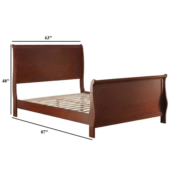 Sleigh Design Bed Home Essentials