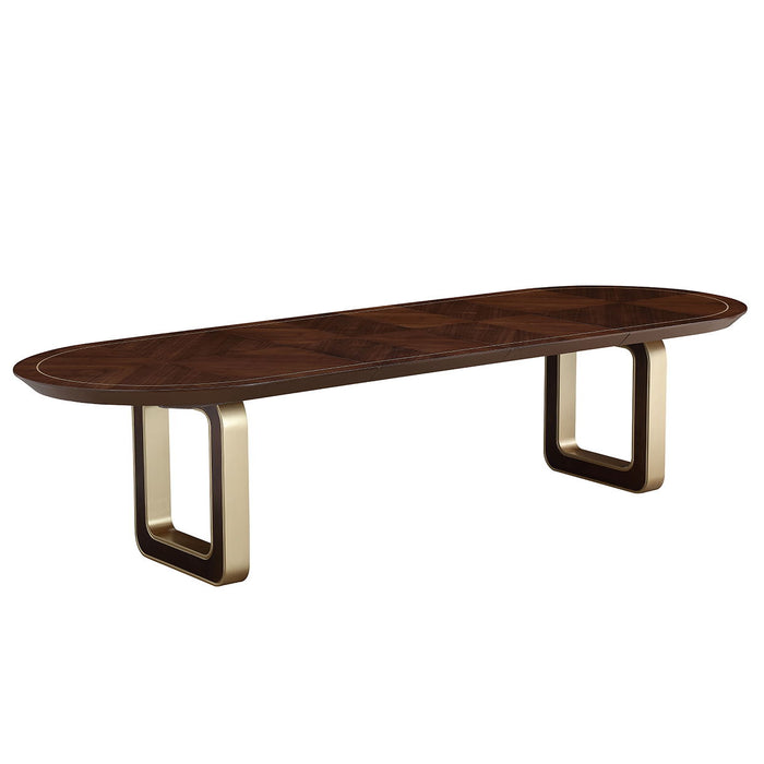 Houston - Oval Dining Table - Walnut