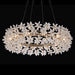 Michael Amini Lighting - Bouquet Round 32" Crystal Chandelier - Gold Michael Amini