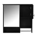 Modern Wall Mounted Bathroom Medicine Cabinet, Bathroom Wall Storage Cabinet With Mirror Hearth and Haven