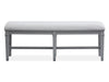 Charleston - Bench With Upholstered Seat Magnussen Furniture