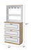 Hewett - Shoe Cabinet - Light Oak & White ACME