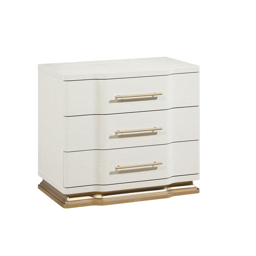 Lexington - 3 Drawer Nightstand - Beige Matrix Furniture Group