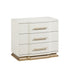 Lexington - 3 Drawer Nightstand - Beige Matrix Furniture Group