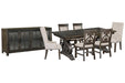 Bellamy - Extendable Rectangular Dining Table Set Magnussen Furniture