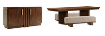 Reena - Extendable Trestle Dining Table Set Magnussen Furniture