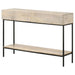 Terrace - 2 Drawer Entryway Console Table - White Washed Furniture Max