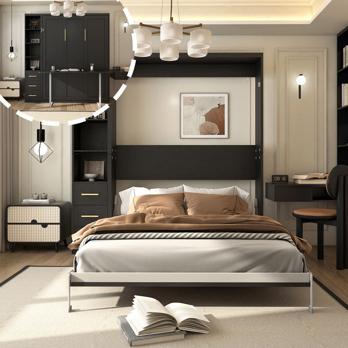 Multifunctional Vertical Murphy Wall Bed Home Essentials