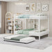 Bunk Bed For Kids, Convertible Frame With Ladders & Guardrail Home Essentials