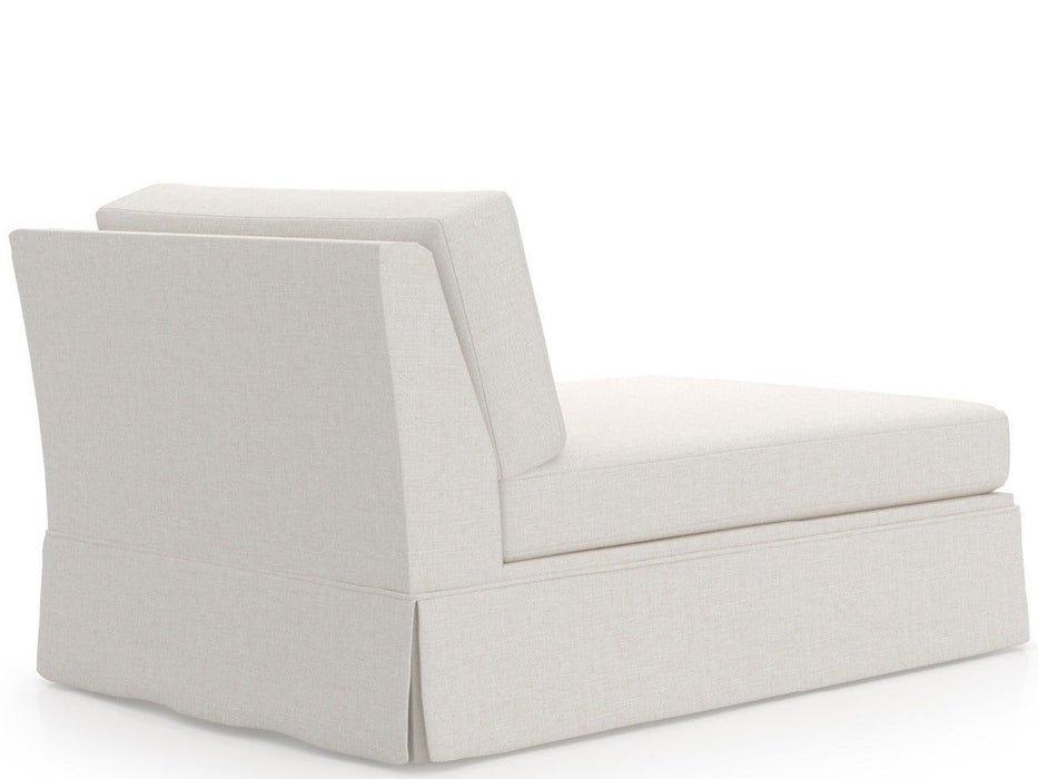 Madison - Skirted Chaise RAF, Special Order - White Universal Furniture