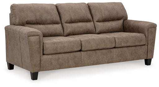 Navi - 3 Pc. - Sofa, Loveseat, Rocker Recliner - Fossil Signature Design by Ashley®