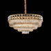 Michael Amini Lighting - Soleil 22-Light Crystal Chandelier - Gold Michael Amini