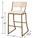 Stool With Back Home Essentials