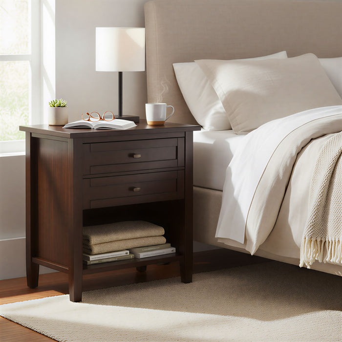 Warm Shaker - Bedside Table Simpli-Home