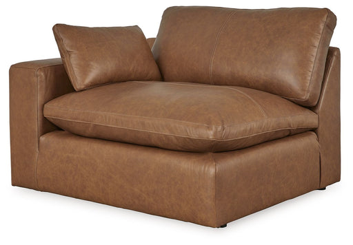 Emilia - Laf Corner Chair - Caramel Signature Design by Ashley®