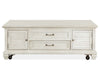 Newport - Lift Top Storage Cocktail Table (With Casters) - Alabaster Magnussen Furniture