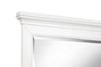 Juniper Hill - Landscape Mirror - Whisper White Magnussen Furniture