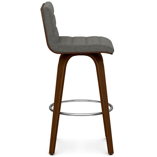 Roland - Upholstered Swivel Counter Height Stool Simpli-Home