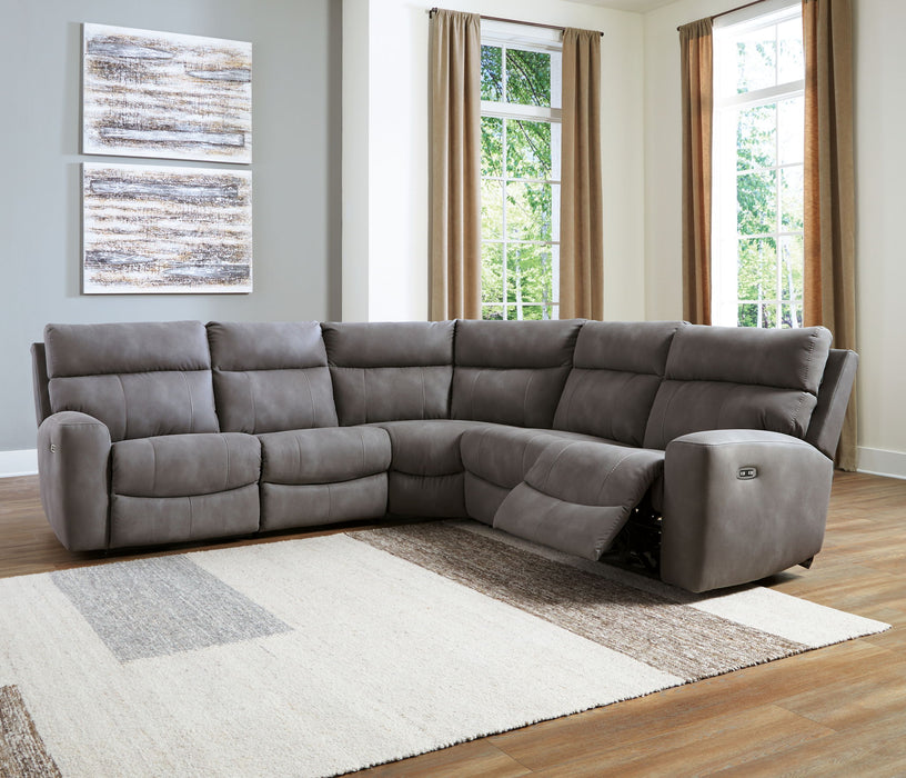 Next-Gen Durapella - Power Reclining Sectional Set Signature Design by Ashley®