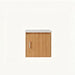 20" Floating Bathroom Vanity Combo With Sink, Soft Close Doors, Wall Mounted Solid Cabinet - Golden Oak Home Essentials
