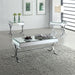 Yuri - End Table - Mirrored & Chrome ACME