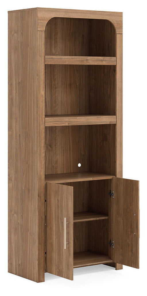 Dovander - Display Cabinet - Brown Signature Design by Ashley®