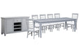 Charleston - Extendable Rectangular Dining Table Set Magnussen Furniture