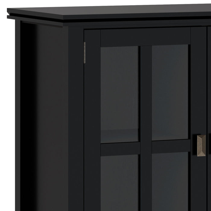 Artisan - Handcrafted Wide 4 Door Storage Cabinet Simpli-Home