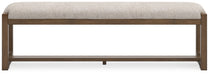 Cabalynn - Large Uph Dining Room Bench - Oatmeal / Light Brown Signature Design by Ashley®