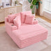 Oversized Chaise Lounge Chair Indoor With Pillows For Living Room Hearth and Haven