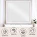 Katia - Mirror - Rustic Gray & Weathered White ACME
