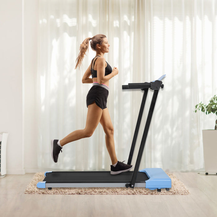 Treadmills For Home, Treadmill With LED For Walking & Running - Blue