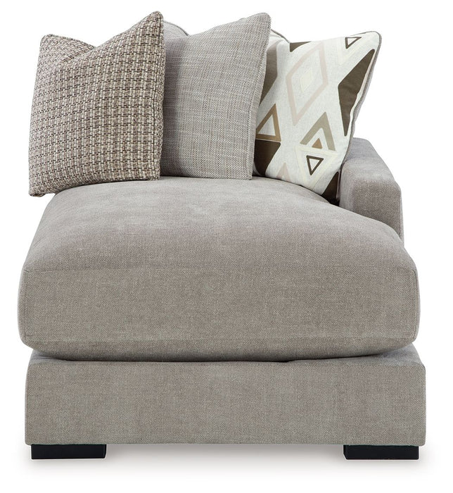 Aslan Court - Raf Corner Chaise - Pebble Benchcraft®