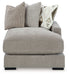 Aslan Court - Raf Corner Chaise - Pebble Benchcraft®