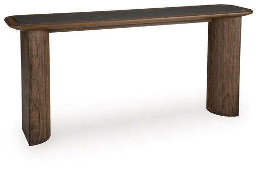 Dontayne - Sofa Table - Warm Brown Signature Design by Ashley®