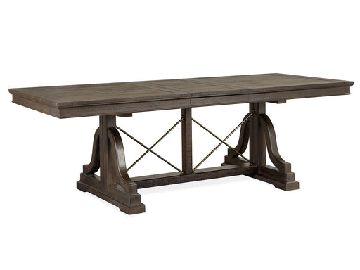 Westley Falls - Trestle Dining Table Top - Graphite Magnussen Furniture