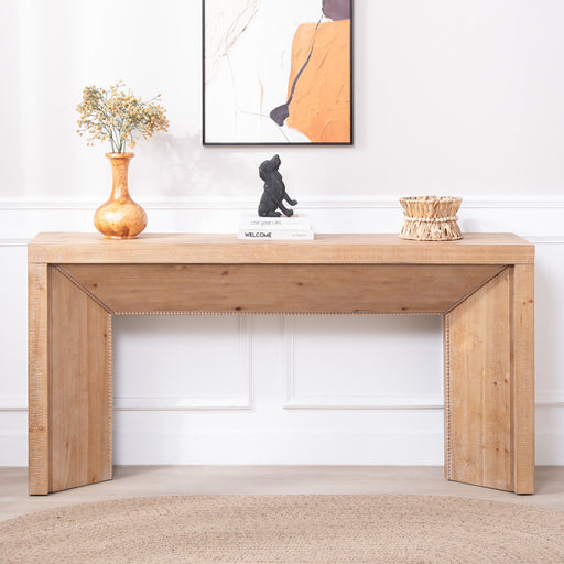 Console Table, Entryway Table - Antique Natural / Light Natural / Natural Home Essentials
